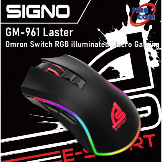 (Mouse)Signo GM-961 Laster Omron Switch RGB illuminated Macro Gaming