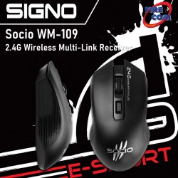 (Mouse)Signo Socio WM-109 2.4G Wireless Multi-Link Receiver