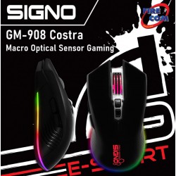 (Mouse)Signo GM-908 Costra Macro Optical Sensor Gaming