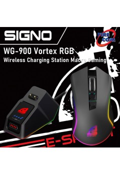 (Mouse)Signo WG-900 Vortex RGB Wireless Charging Station Macro Gaming