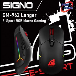 (Mouse)Signo GM-962 Langer E-Sport RGB Macro Gaming