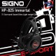 (HEADSET)Signo HP-825 Immortal 7.1 Surround Sound Ultra Light weight LED Color Bacblighting Gaming