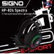 (HEADSET)Signo HP-824 Spectra 7.1 Surround Sound Ultra Lightweight RGB Color Bacblighting