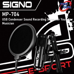 (MICROPHONE)Signo MP-704 USB Condenser Sound Recording Streamer Youtuber Musician