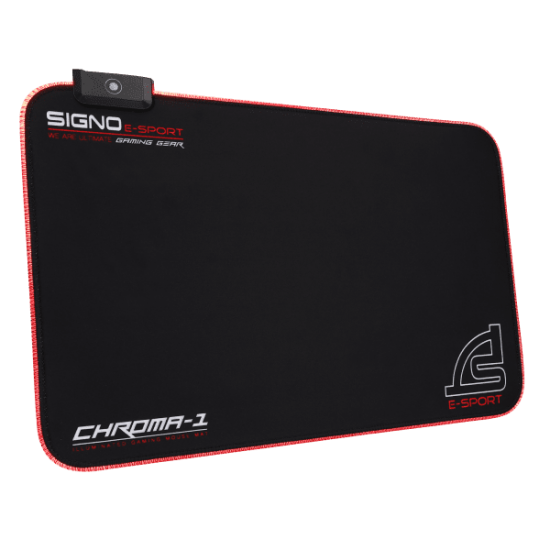 (MOUSEPAD)Signo MT-323 Chroma 1 Built-in LED Light Design Speed Large