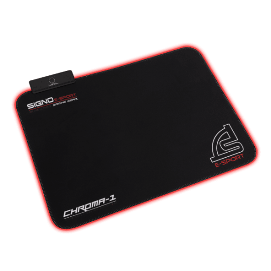 (MOUSEPAD)Signo MT-323 Chroma 1 Built-in LED Light Design Speed Large