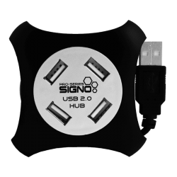 (USB HUB)Singo HB-157 4Port USB2.0 Hi-Speed Pro Series