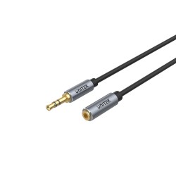 (Unitek) Y-C932ABK Premium AUX Audio Cable Male to Female 1.0m