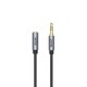(Unitek) Y-C932ABK Premium AUX Audio Cable Male to Female 1.0m