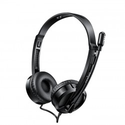 หูฟัง Head Phone Rapoo H100 Black Wired Stereo Headset (18007) สามารถออกใบกำกับภาษีได้