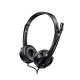 หูฟัง Head Phone Rapoo H100 Black Wired Stereo Headset (18007) สามารถออกใบกำกับภาษีได้
