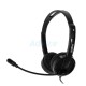 หูฟัง Head Phone Rapoo H100 Black Wired Stereo Headset (18007) สามารถออกใบกำกับภาษีได้