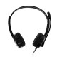 หูฟัง Head Phone Rapoo H100 Black Wired Stereo Headset (18007) สามารถออกใบกำกับภาษีได้