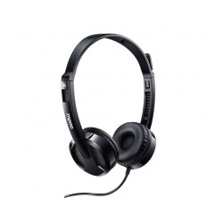 หูฟัง Head Phone Rapoo H120 Black USB Stereo Headset (18008) สามารถออกใบกำกับภาษีได้