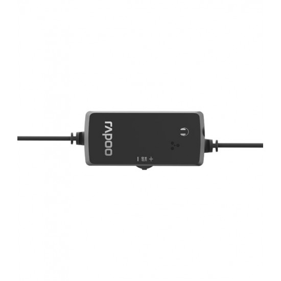 หูฟัง Head Phone Rapoo H120 Black USB Stereo Headset (18008) สามารถออกใบกำกับภาษีได้