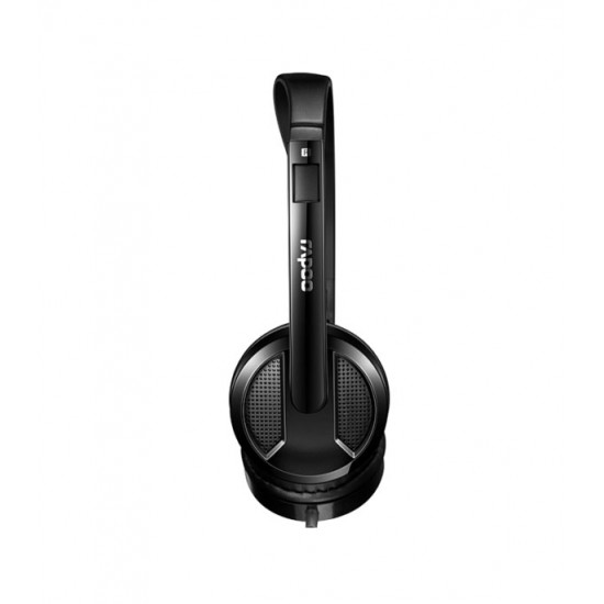 หูฟัง Head Phone Rapoo H120 Black USB Stereo Headset (18008) สามารถออกใบกำกับภาษีได้