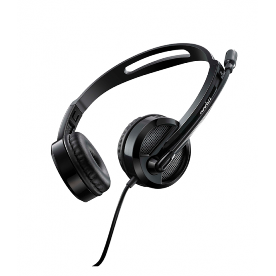 หูฟัง Head Phone Rapoo H120 Black USB Stereo Headset (18008) สามารถออกใบกำกับภาษีได้