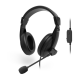 หูฟัง Head Phone Rapoo H150S Black USB Stereo Headset (12028) สามารถออกใบกำกับภาษีได้