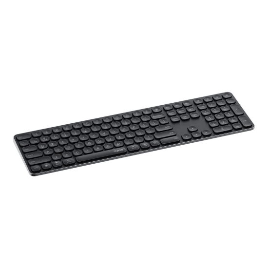 คีย์บอร์ด KEYBOARD Rapoo KB-E9550L-GY Multi-modeWireless Keyboard EN/TH (13172) สามารถออกใบกำกับภาษีได้
