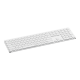 คีย์บอร์ด KEYBOARD Rapoo KB-E9550L-WH Multi-modeWireless Keyboard EN/TH (13173) สามารถออกใบกำกับภาษีได้
