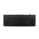คีย์บอร์ด KEYBOARD Rapoo NK2400 Wired USB Black EN/TH (13029) สามารถออกใบกำกับภาษีได้