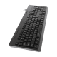 คีย์บอร์ด KEYBOARD Rapoo NK2400 Wired USB Black EN/TH (13029) สามารถออกใบกำกับภาษีได้