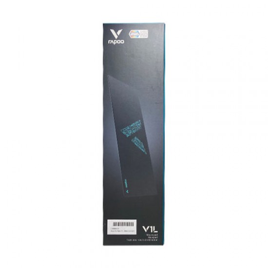 แผ่นรองเมาส์ Mouse Pad Rapoo V1L Black Anti-skid bottom design (800x300mm) สามารถออกใบกำกับภาษีได้