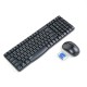 คีย์บอร์ด+เมาส์ KEYBOARD+Mouse Rapoo KB-X1800S-BK Wireless Optical (12381) สามารถออกใบกำกับภาษีได้