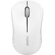 คีย์บอร์ด+เมาส์ KEYBOARD+Mouse Rapoo 8000M White Multi-mode Wireless Bluetooth(18871) สามารถออกใบกำกับภาษีได้