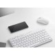 คีย์บอร์ด+เมาส์ KEYBOARD+Mouse Rapoo 8000M White Multi-mode Wireless Bluetooth(18871) สามารถออกใบกำกับภาษีได้