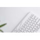คีย์บอร์ด+เมาส์ KEYBOARD+Mouse Rapoo 8000M White Multi-mode Wireless Bluetooth(18871) สามารถออกใบกำกับภาษีได้