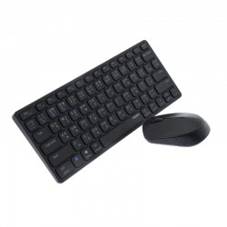 คีย์บอร์ด+เมาส์ KEYBOARD+Mouse Rapoo 9050M (Dark Grey) Multi Mode Wireless Bluetooth(12052) สามารถออกใบกำกับภาษีได้