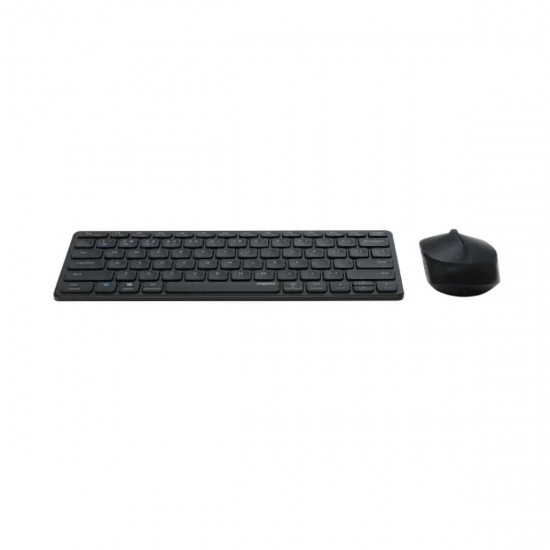 คีย์บอร์ด+เมาส์ KEYBOARD+Mouse Rapoo 9050M (Dark Grey) Multi Mode Wireless Bluetooth(12052) สามารถออกใบกำกับภาษีได้