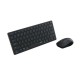 คีย์บอร์ด+เมาส์ KEYBOARD+Mouse Rapoo 9050M (Dark Grey) Multi Mode Wireless Bluetooth(12052) สามารถออกใบกำกับภาษีได้