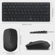 คีย์บอร์ด+เมาส์ KEYBOARD+Mouse Rapoo 9050M (Dark Grey) Multi Mode Wireless Bluetooth(12052) สามารถออกใบกำกับภาษีได้