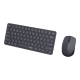 คีย์บอร์ด+เมาส์ KEYBOARD&Mouse Rapoo 9010M Multi-Mode Wireless Dark Grey สามารถออกใบกำกับภาษีได้