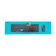 คีย์บอร์ด+เมาส์ KEYBOARD+Mouse Rapoo KB-X2100-BK Wireless Keyboard EN/TH (13028) สามารถออกใบกำกับภาษีได้