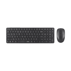 คีย์บอร์ด+เมาส์ KEYBOARD+Mouse Rapoo KB-9320M-GY Multi-modeWireless Keyboard,Mouse EN/TH (12839) สามารถออกใบกำกับภาษีได้