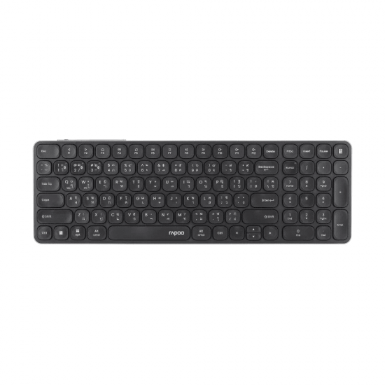 คีย์บอร์ด+เมาส์ KEYBOARD+Mouse Rapoo KB-9320M-GY Multi-modeWireless Keyboard,Mouse EN/TH (12839) สามารถออกใบกำกับภาษีได้