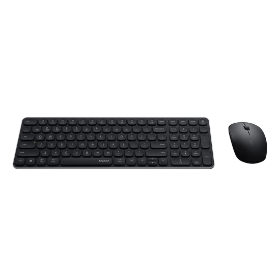 คีย์บอร์ด+เมาส์ KEYBOARD+Mouse Rapoo KB-9320M-GY Multi-modeWireless Keyboard,Mouse EN/TH (12839) สามารถออกใบกำกับภาษีได้