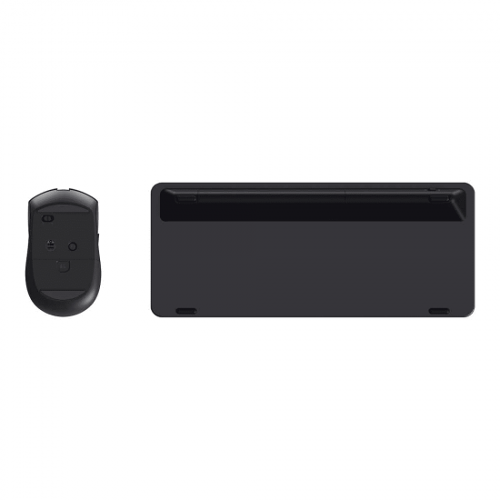 คีย์บอร์ด+เมาส์ KEYBOARD+Mouse Rapoo KB-9050S-GY Multi-modeWireless Keyboard,Mouse EN/TH (12933) สามารถออกใบกำกับภาษีได้