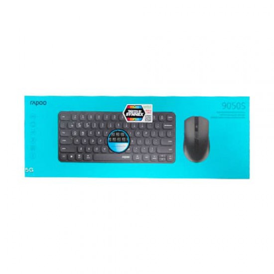 คีย์บอร์ด+เมาส์ KEYBOARD+Mouse Rapoo KB-9050S-GY Multi-modeWireless Keyboard,Mouse EN/TH (12933) สามารถออกใบกำกับภาษีได้