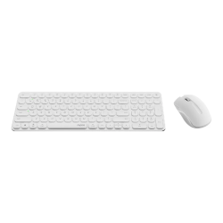 คีย์บอร์ด+เมาส์ KEYBOARD+Mouse Rapoo KB-9350S-WH Multi-modeWireless Keyboard,Mouse EN/TH (12936) สามารถออกใบกำกับภาษีได้