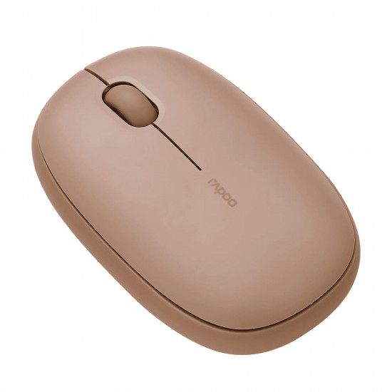 เมาส์ MOUSE Rapoo M650 Silent Brown Multi-mode Wireless (M650S-BR)(12034) สามารถออกใบกำกับภาษีได้