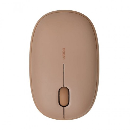เมาส์ MOUSE Rapoo M650 Silent Brown Multi-mode Wireless (M650S-BR)(12034) สามารถออกใบกำกับภาษีได้