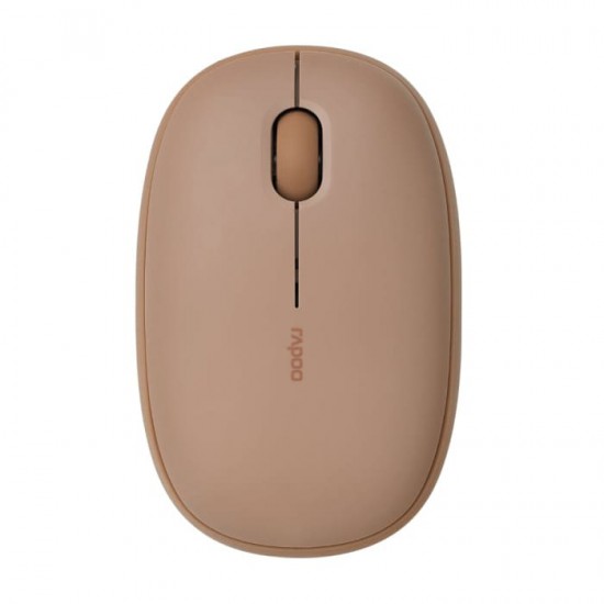 เมาส์ MOUSE Rapoo M650 Silent Brown Multi-mode Wireless (M650S-BR)(12034) สามารถออกใบกำกับภาษีได้