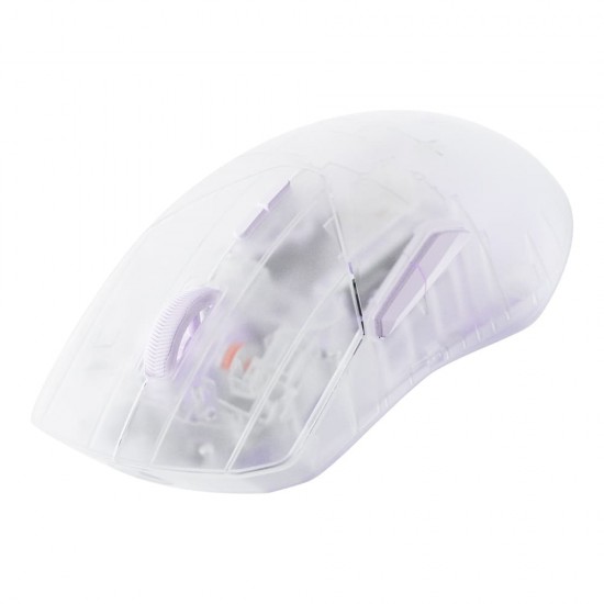 เมาส์ MOUSE Rapoo VT9Air (Translucent Purple) Wired 8K/Wireless 4K Gaming Mouse (12750) สามารถออกใบกำกับภาษีได้