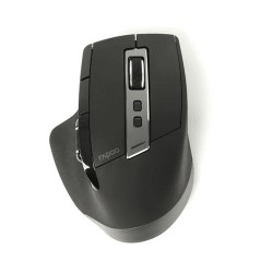 เมาส์ MOUSE Rapoo MT750S Multi-mode Wireless Mouse Black Bluetooth 3.0/4.0 2.4GHz (MT750s-BK)(18670) สามารถออกใบกำกับภาษีได้