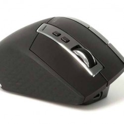 เมาส์ MOUSE Rapoo MT750S Multi-mode Wireless Mouse Black Bluetooth 3.0/4.0 2.4GHz (MT750s-BK)(18670) สามารถออกใบกำกับภาษีได้