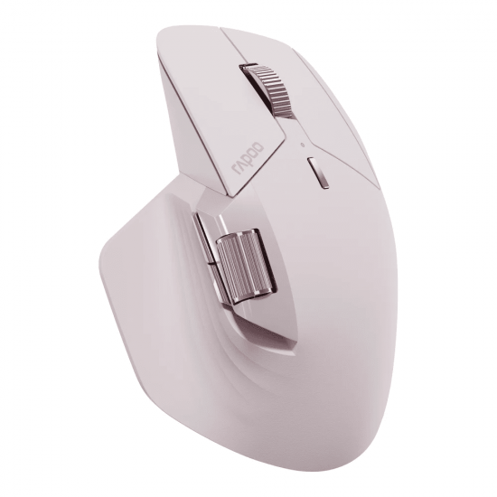 เมาส์ MOUSE Rapoo MT760 Multi-mode Wireless Optical Mouse Pink (12301) สามารถออกใบกำกับภาษีได้